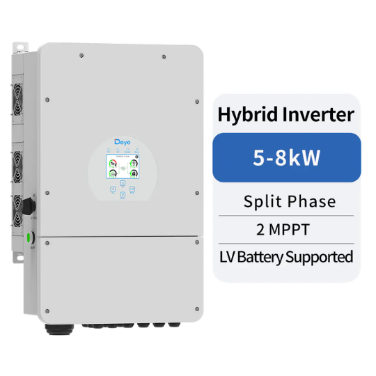 Split Phase Hybrid Inverter | 5-8kW | 2 MPPT