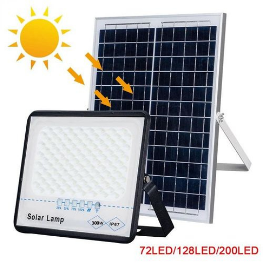 Solar Light 200W Waterproof LED Spotlight